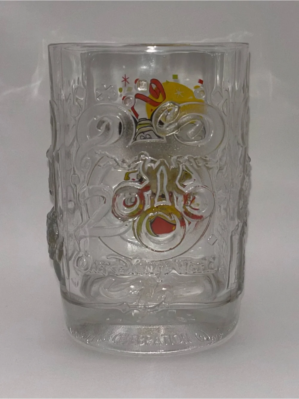 Vintage 2000 McDonald's Disney Animal Kingdom Safari Mickey Glass